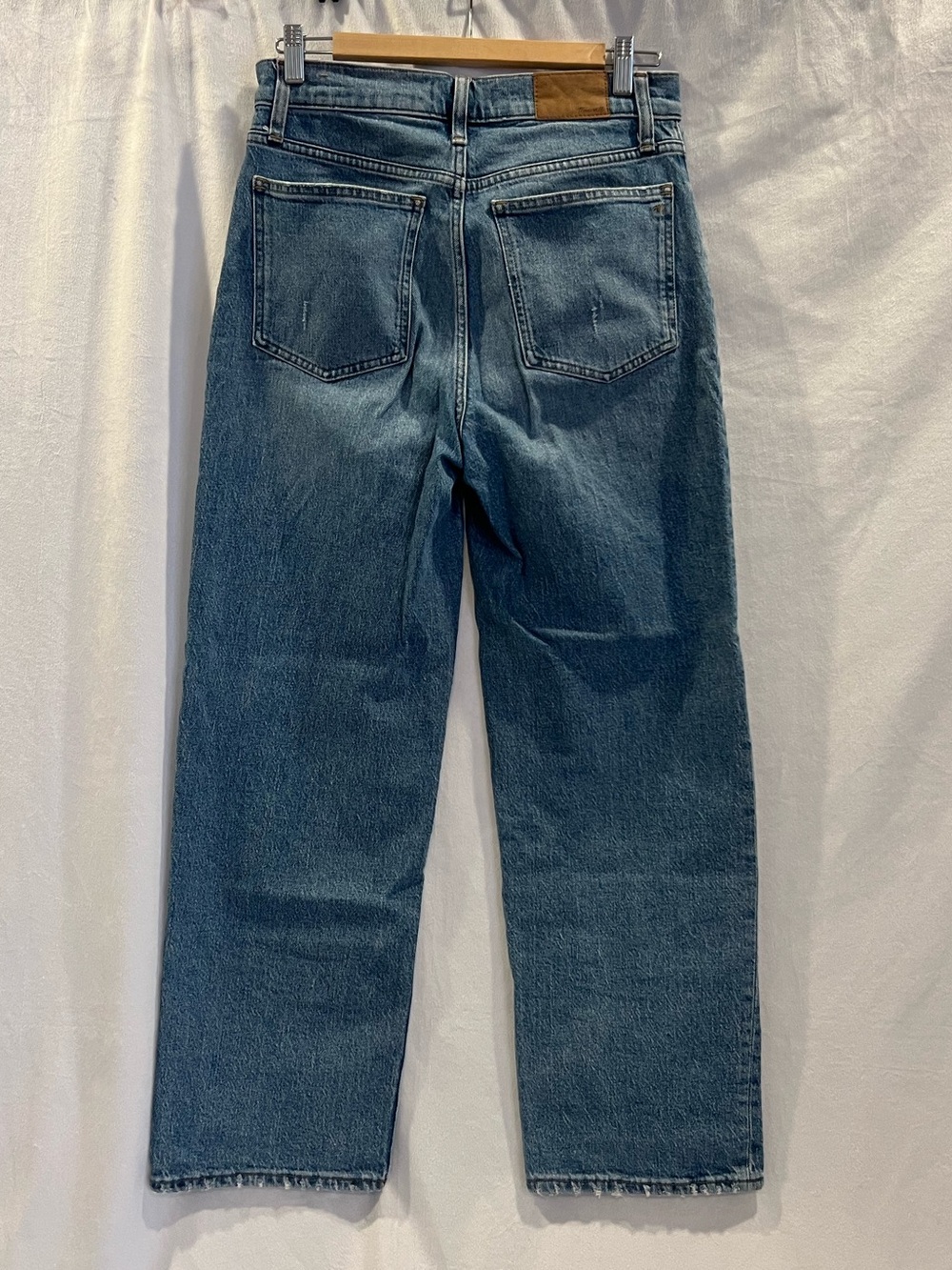 Madewell the Perfect Vintage Wide Leg Cropped Jeans Medium Wash - Picture 7 of 13